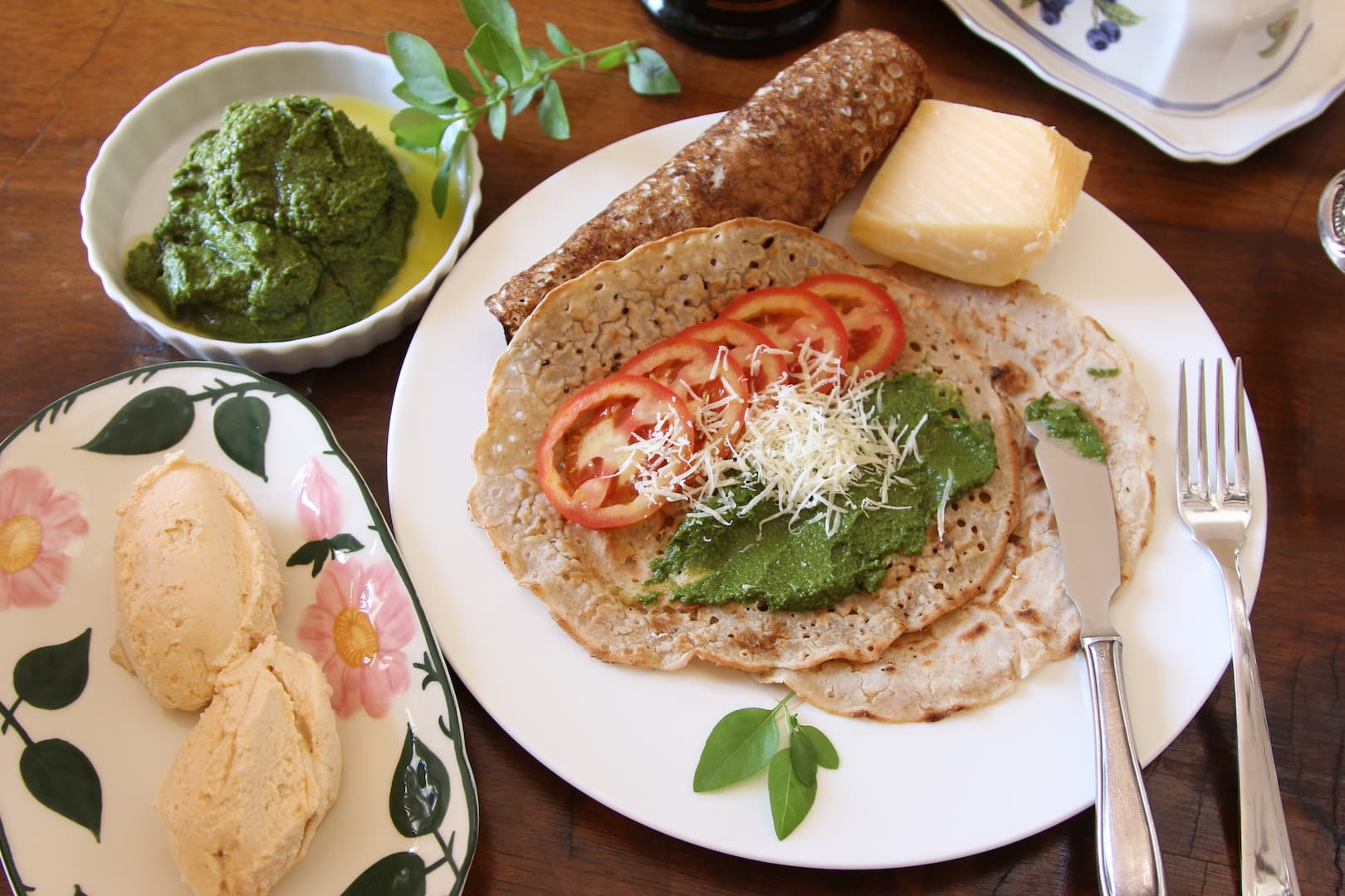 Basil Pesto on Galette — 10