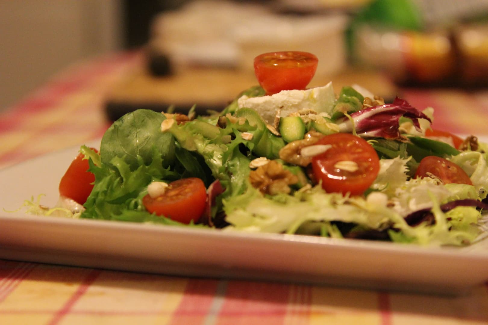 Asparagus Goat cheese salad 3