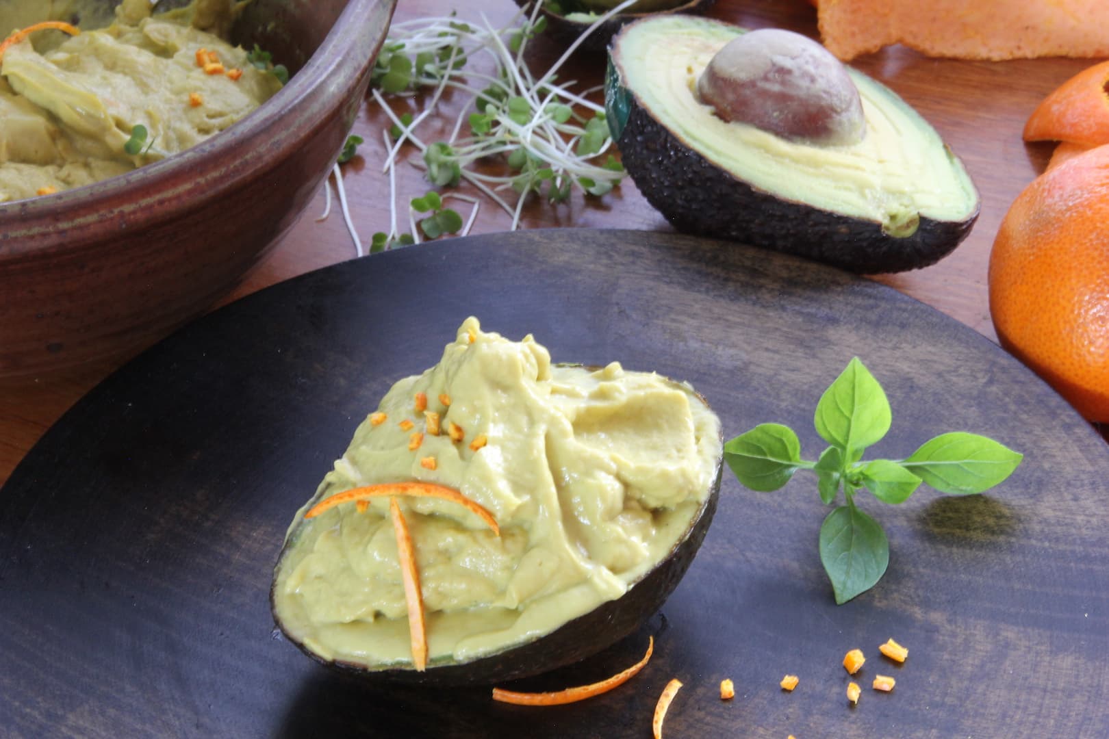 Avocado Tangerine sauce 8