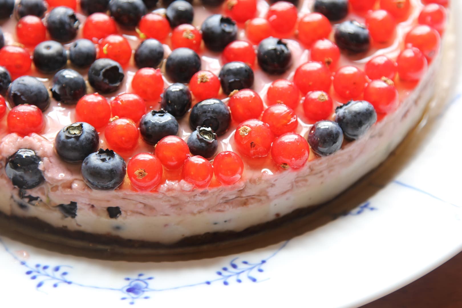 BlueRaspberry Cashew Cheese cake 5