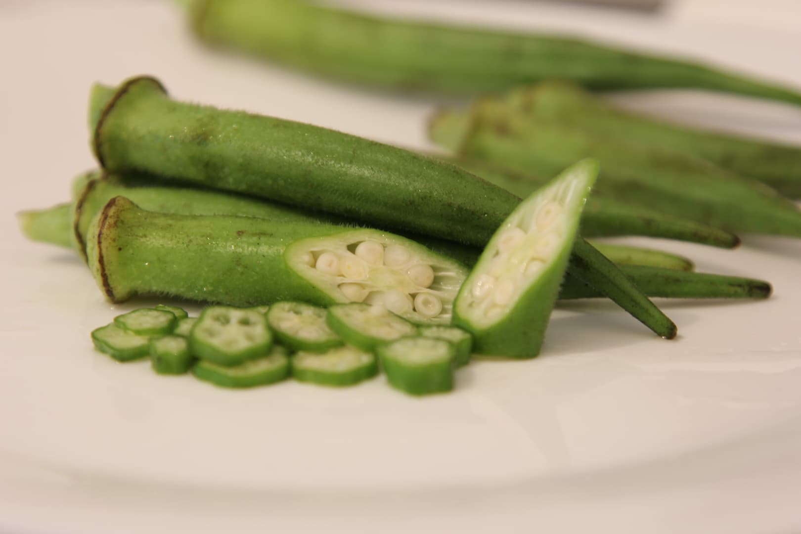 Cinnamon lady okra 1 1