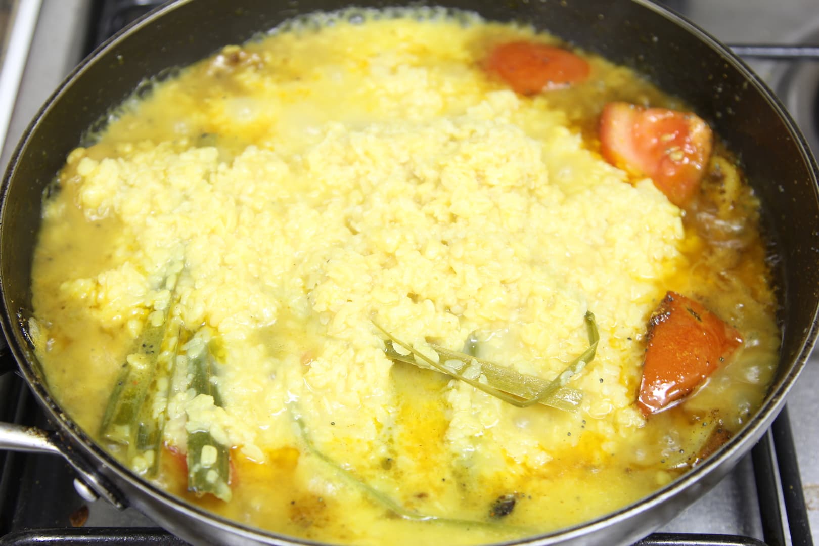 Lotus root w yellow dal lemonn grass