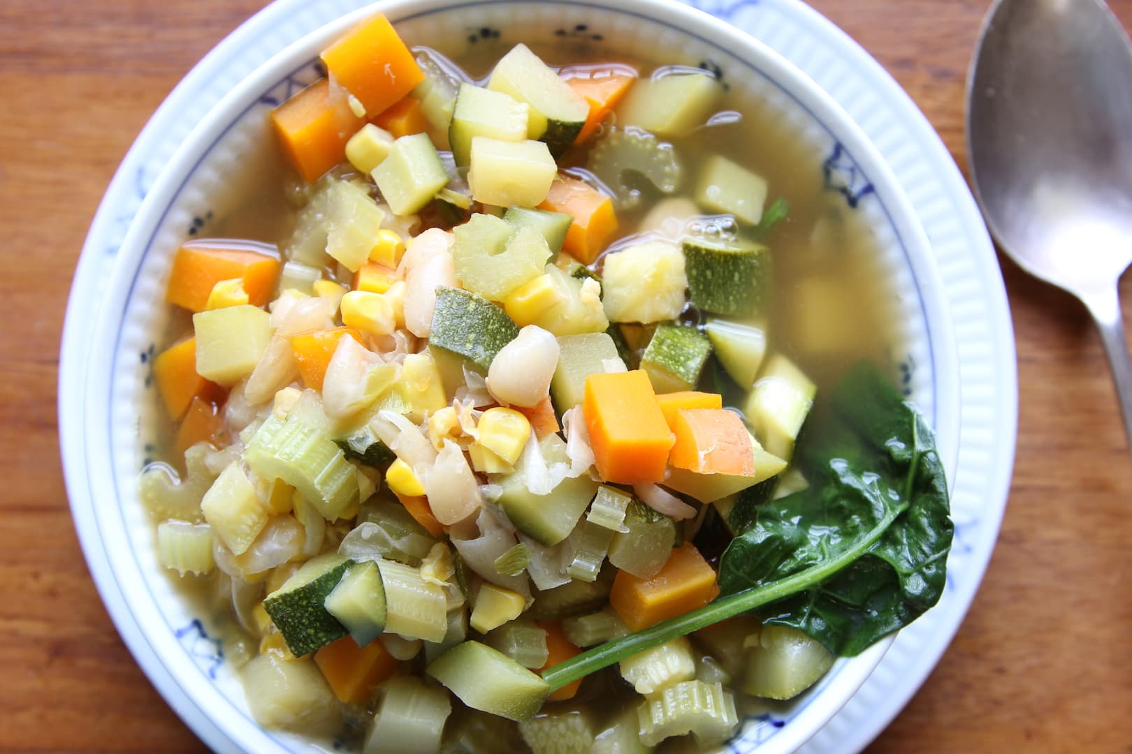Mixed vegetable soup 19