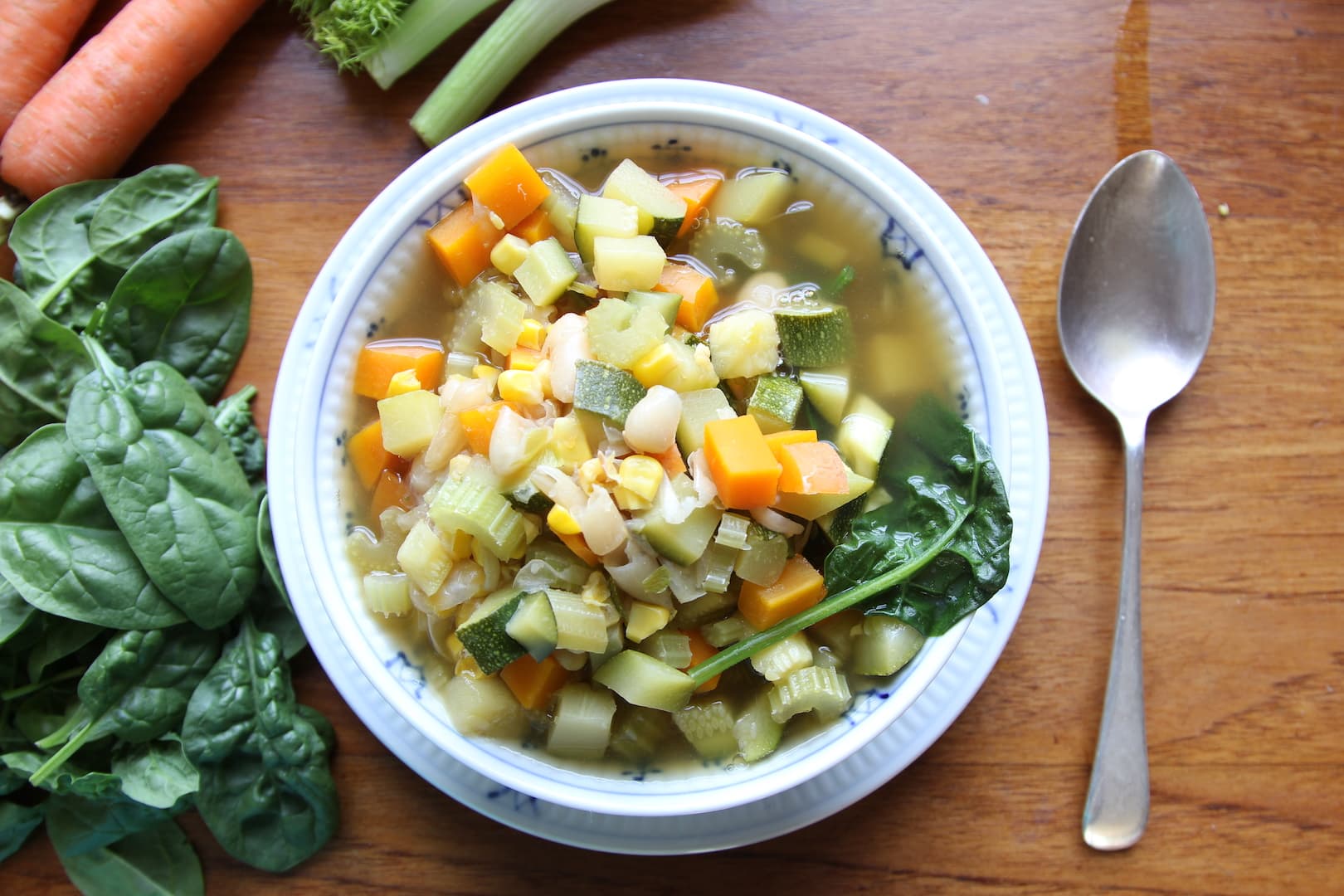 Mixed vegetable soup 20