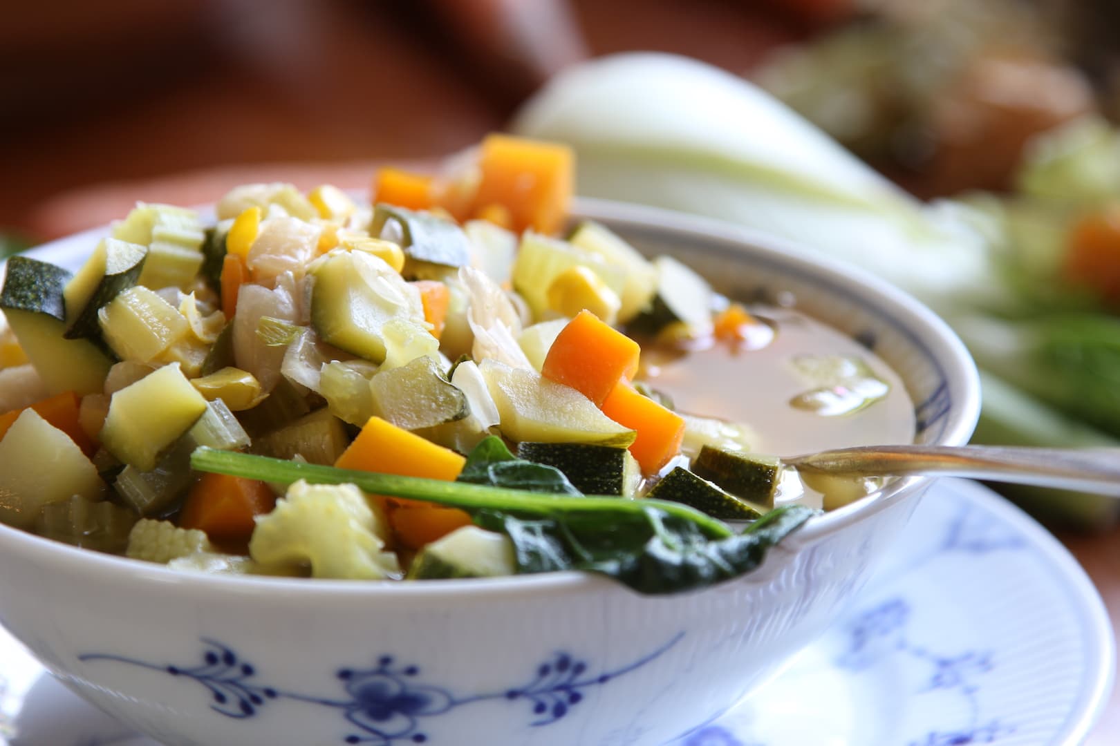 Mixed vegetable soup 23