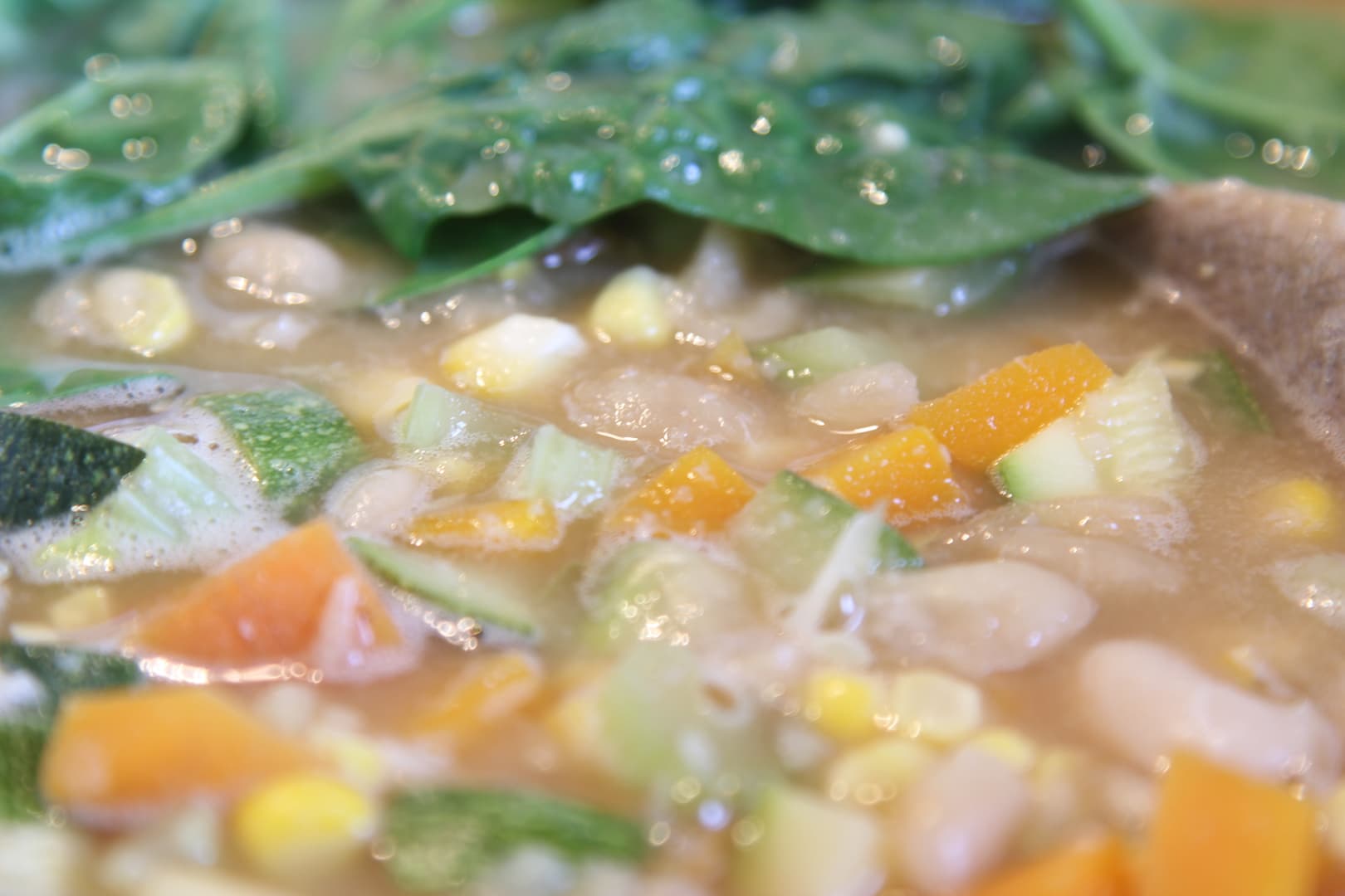 Mixed vegetable soup 8