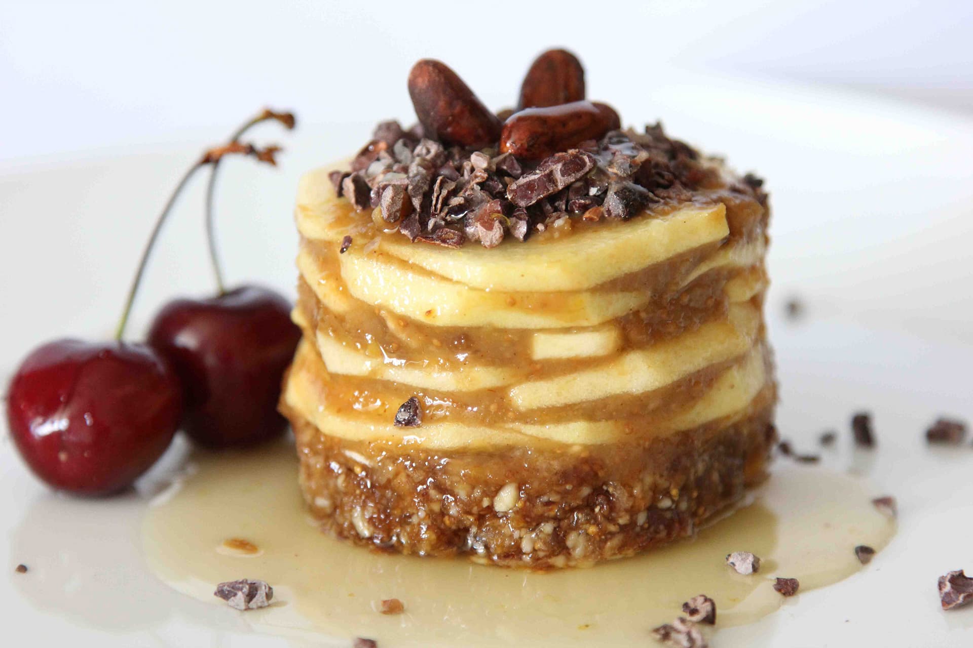 Nutty Raw Apple Dessert 2