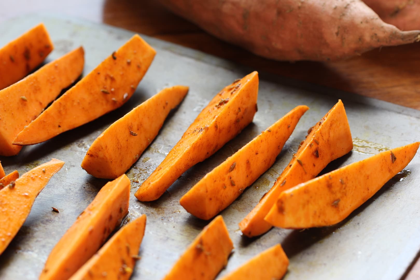 Sweet potato wedges 12
