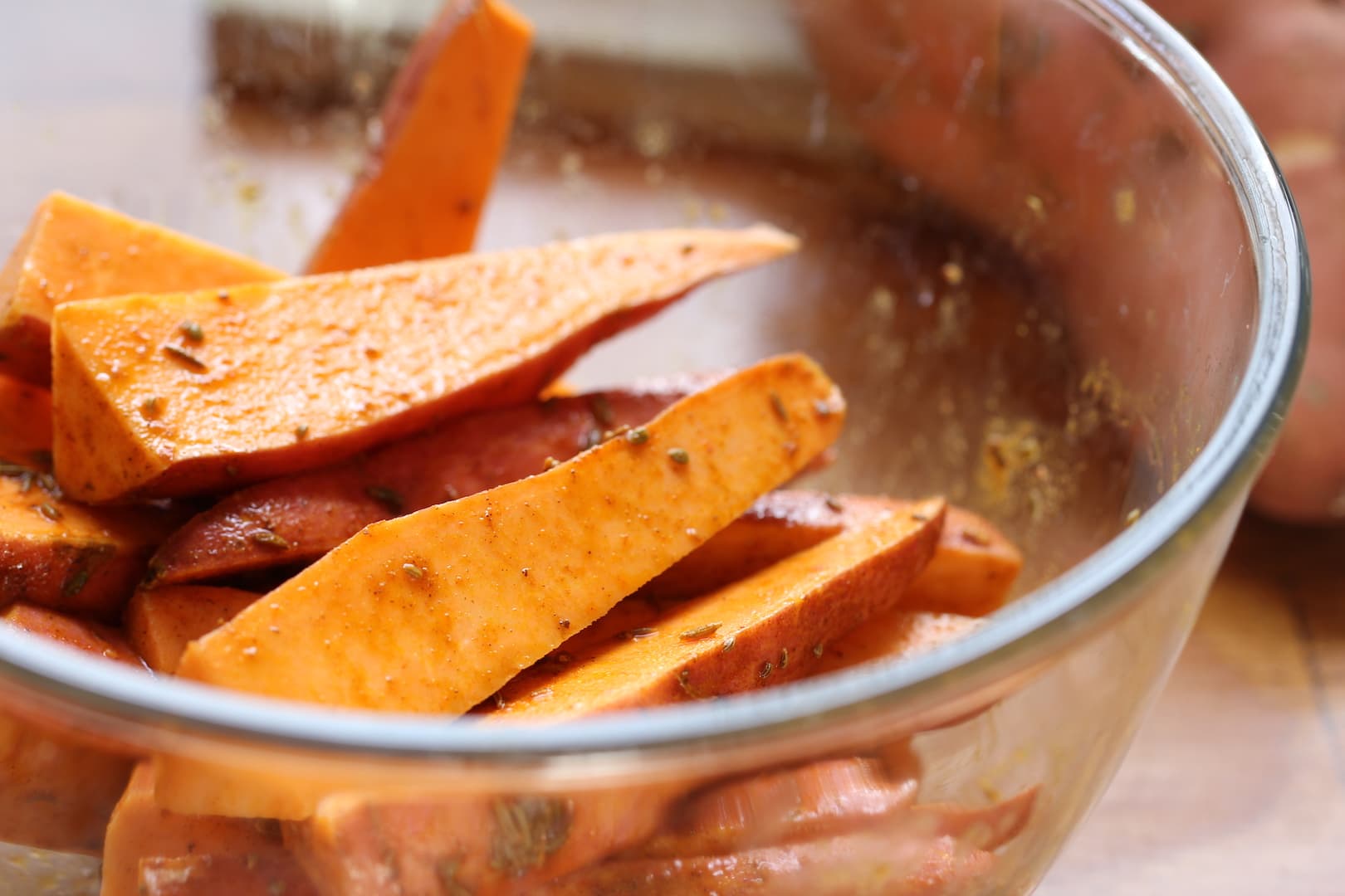 Sweet potato wedges 7