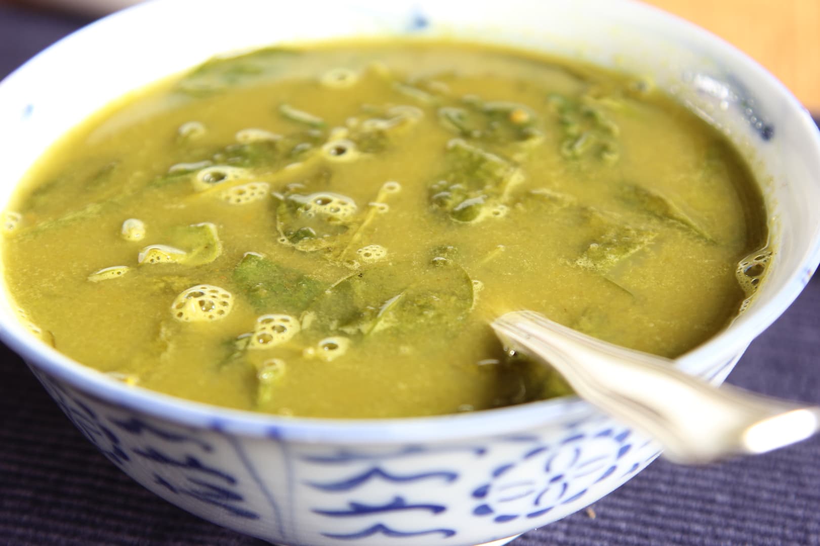 Tamrind Spinach soup 32