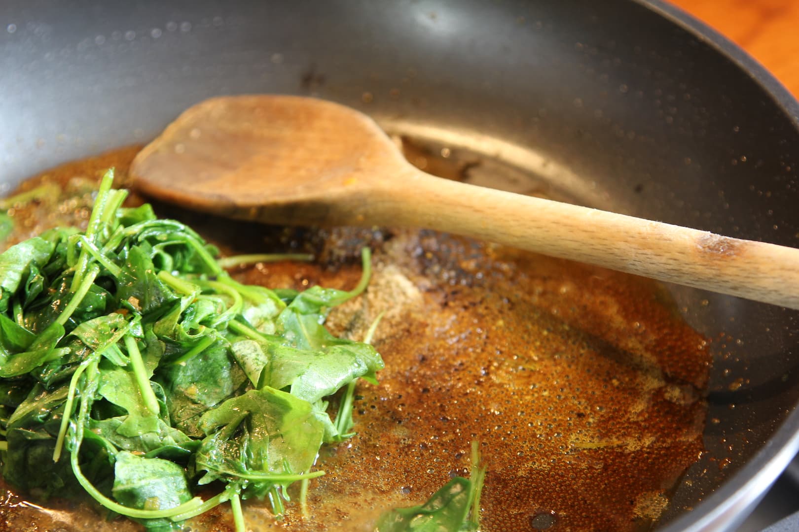 Tamrind Spinach soup 7