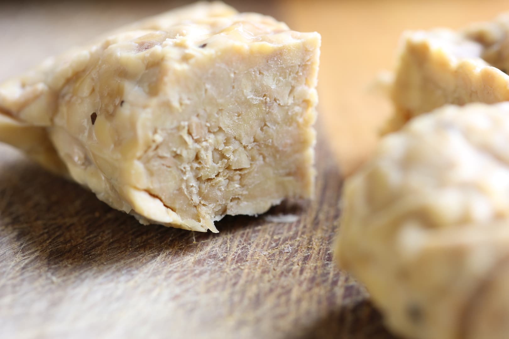 Tempeh on Grape Orange jucie 27