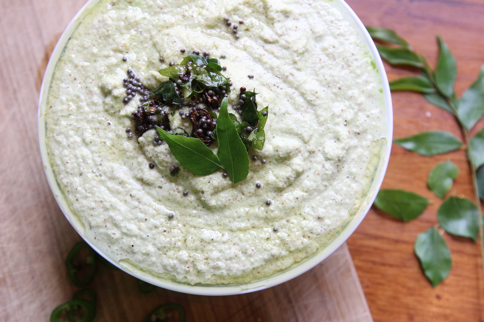 Coconut Chutney with Chana Gram Dal — 16