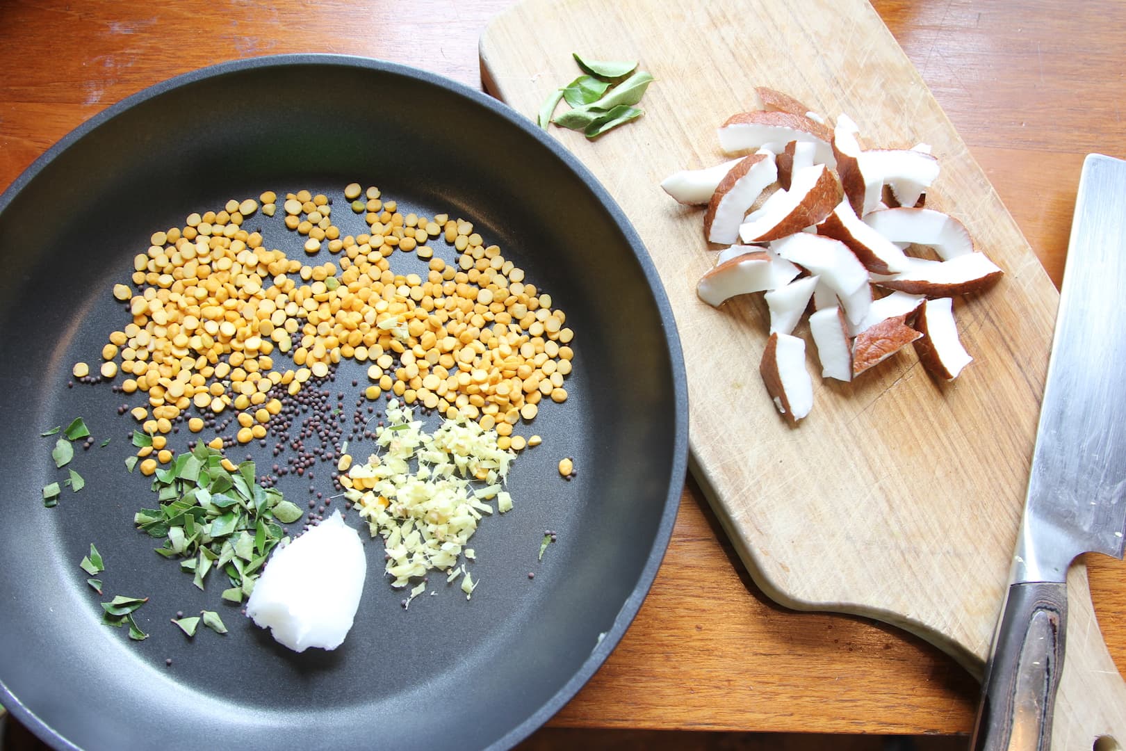 Coconut Chutney with Chana Gram Dal — 5