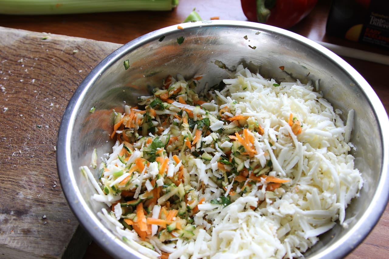 Halloumi Zucchini Carrot Cake — 8