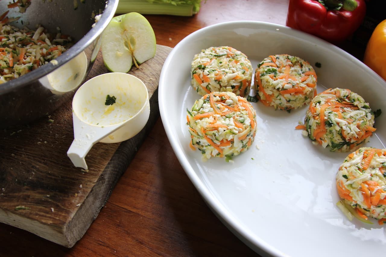 Halloumi Zucchini Carrot Cake — 9
