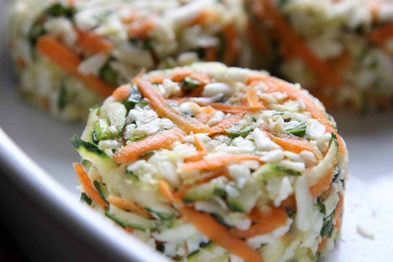 Halloumi Zucchini Carrot Cake — 11