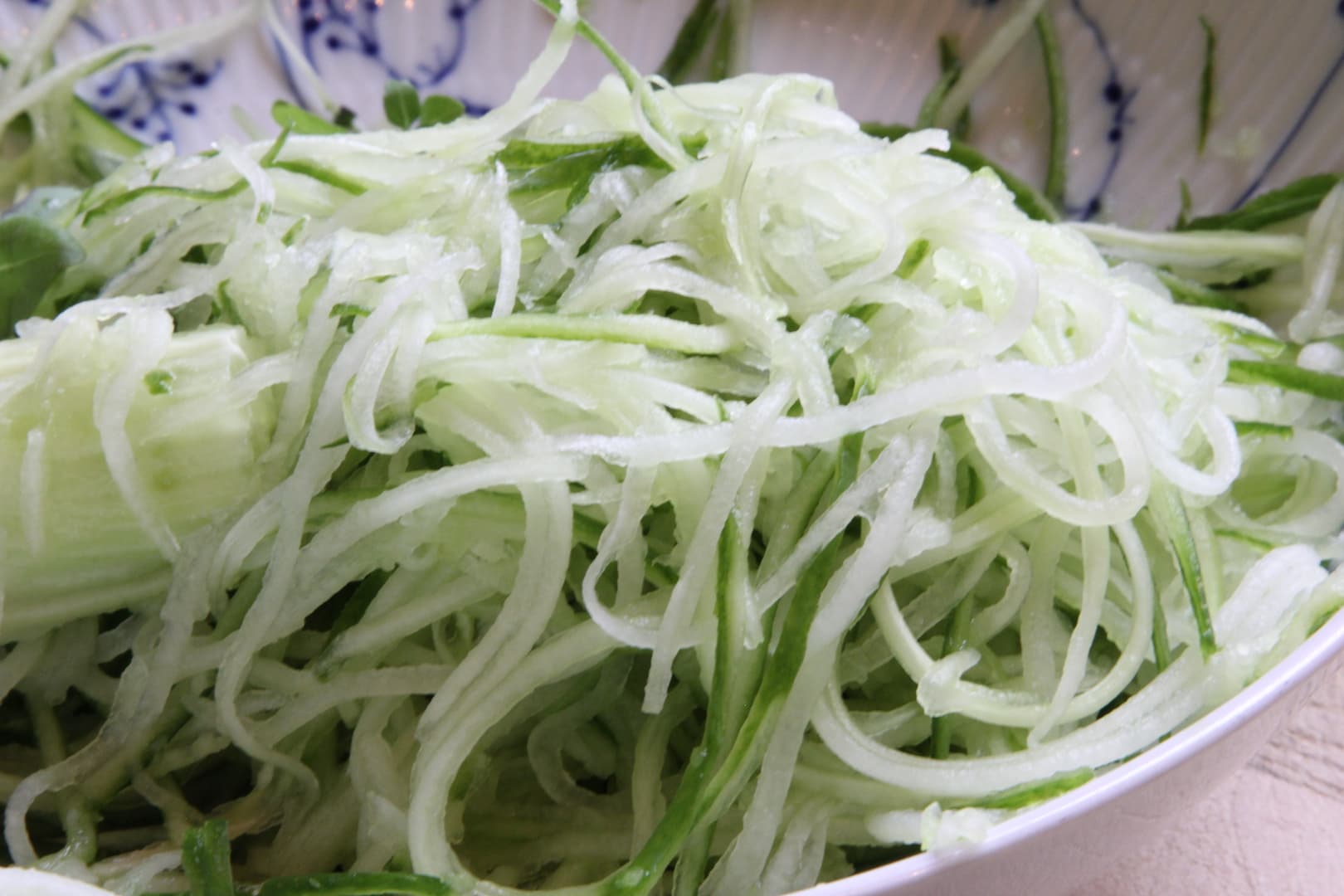Basil Dressed Cucumber Noodles — 6