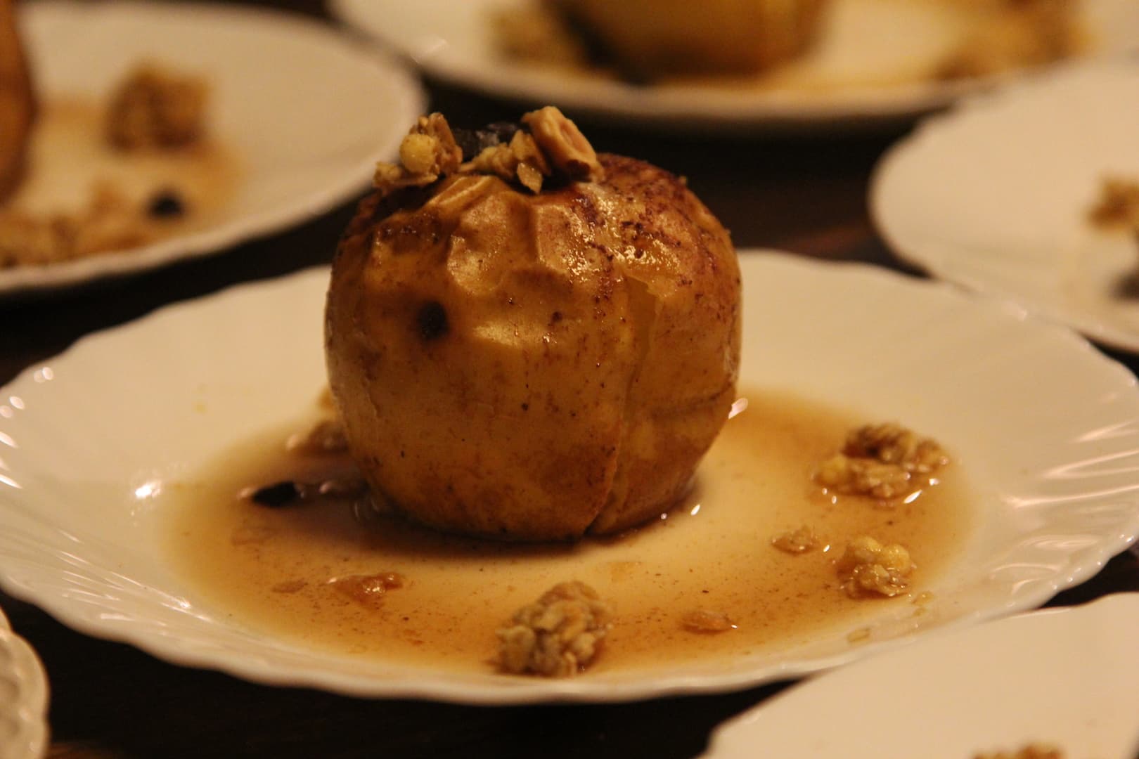 Baked apple w cinnamon 3