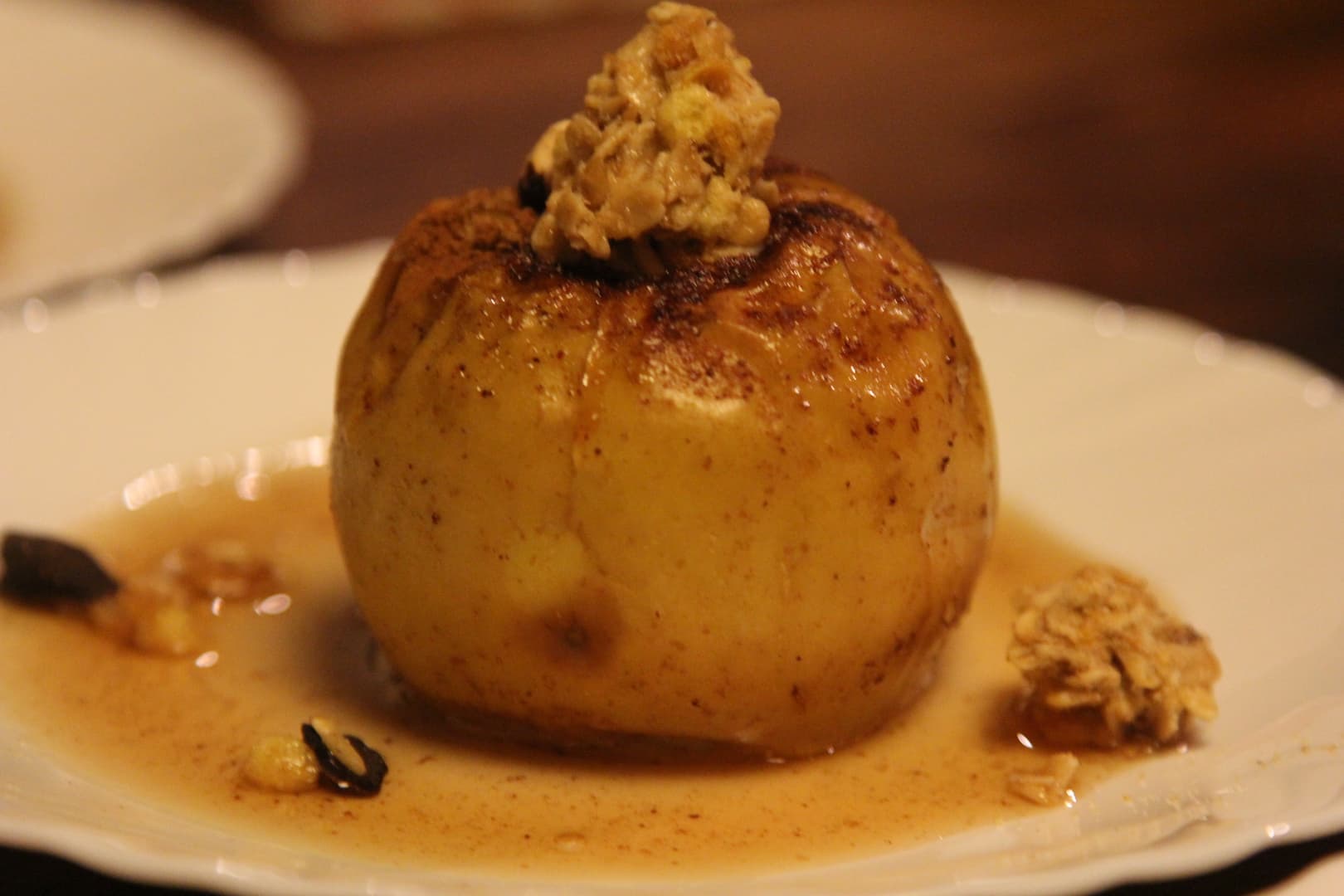 Baked apple w cinnamon 5