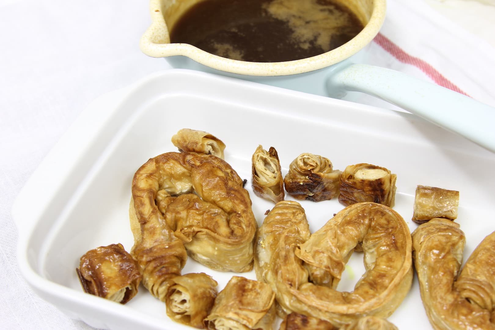 Lotus root sweet sour w tofu skinroll 4