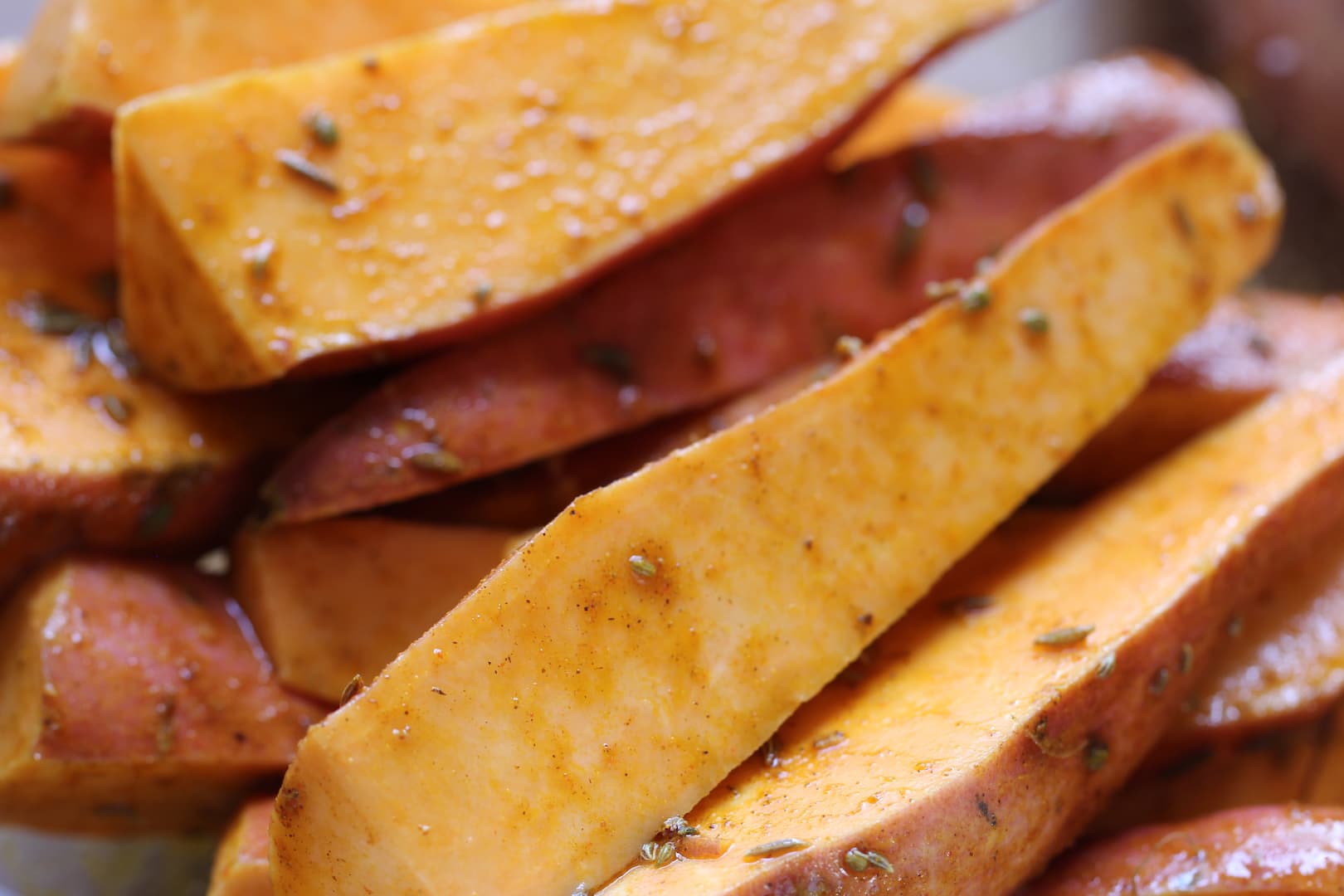 Sweet potato wedges 6